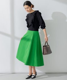 組曲 【洗える】Elenaラッフル ニット