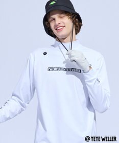 PW CIRCULUS 【UNISEX】【コラボアイテム】Yeyeコラボ ロングスリーブモックネックT ゴルフ