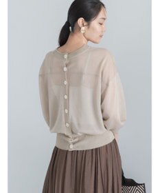 Te chichi 14G前後2WAYクルーカーディガン
