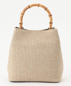 J.PRESS LADIES 【2way】 バンブー カゴ バッグ