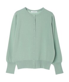 Green Parks 洗える　クルーネックカーディガン