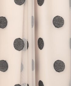 GRACE CONTINENTAL ラメドット刺繍ドレス