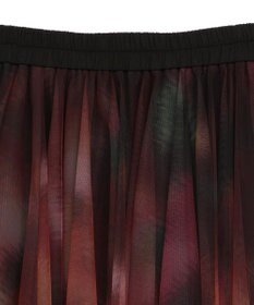 CRAFT STANDARD BOUTIQUE アート柄プリントチュールスカート