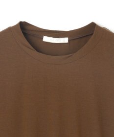 BEIGE， 【BEIGE,ecru/WEB限定・洗える】FINE DRY TOUCH / ねじりデザインコットンオーバーサイズTシャツ