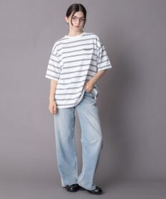 WEGO 【機能T】接触冷感マルチボーダーT（SS）