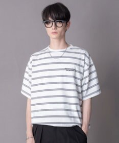 WEGO 【機能T】接触冷感マルチボーダーT（SS）