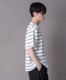 WEGO 【機能T】接触冷感マルチボーダーT（SS）