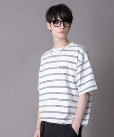 WEGO 【機能T】接触冷感マルチボーダーT（SS）