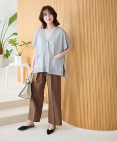 Green Parks フレンチスリーブカーディガン