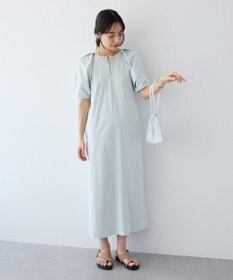 CRAFT STANDARD BOUTIQUE ポーチ付きバルーンスリーブワンピース