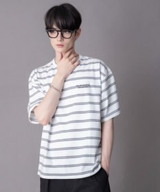 WEGO 【機能T】接触冷感マルチボーダーT（SS）