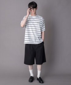 WEGO 【機能T】接触冷感マルチボーダーT（SS）