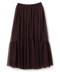 uncrave 【洗濯機洗い可】カクテルチュール スカート（uncrave STANDARD）