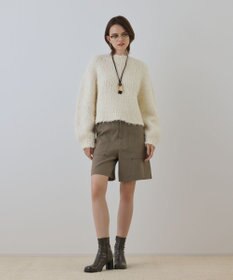 GRACE CONTINENTAL バルキーフェザーニットトップ