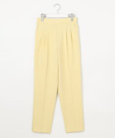 Feroux 【洗える】美シルエットカラーテーパード パンツ