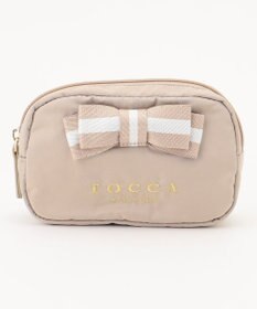 TOCCA 【WEB限定】BICOLOR RIBBON POUCH ポーチ