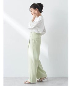 earth music&ecology レーススリーブブラウス