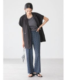 AMERICAN HOLIC イージーケア＋接触冷感プリントリラックスパンツ