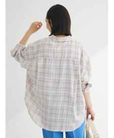 Green Parks リネンレーヨン２ｗａｙシャツ