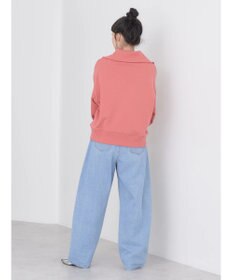 earth music&ecology ハーフＺＩＰスウェット