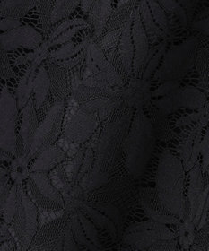 自由区 【XSサイズ～/洗える/セット可】フラワーコードレース レーススカート