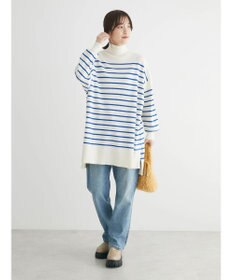 Green Parks もちやわ　タートルニットチュニック