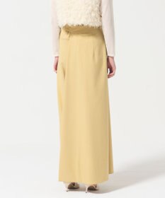 GRACE CONTINENTAL レイヤードタックワイドパンツ