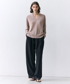 BEIGE， RUE / ドライタッチイージーセミワイドパンツ