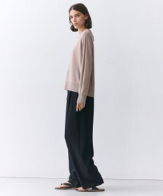 BEIGE， RUE / ドライタッチイージーセミワイドパンツ