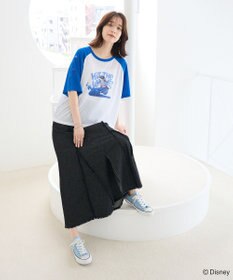 Green Parks スティッチ／シアー半袖ラグランＴシャツ