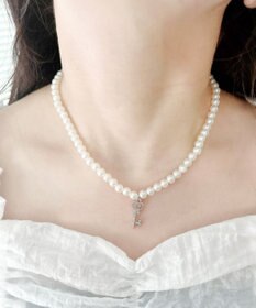 WEGO Lモチーフトップパールネックレス