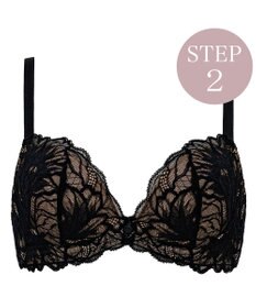 BRADELIS New York 【BRADELIS New York/ 育乳補整ブラ・STEP2 寄せる】ナオミステップ2ブラ24A1