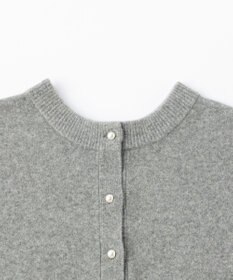 UNFILO 【新色追加/洗える】ふわふわニット パールボタンカーディガン