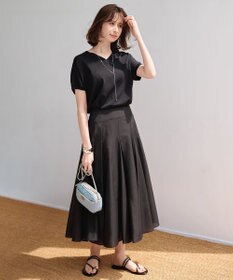 UNFILO L スゴ機能美 Vネック ニット