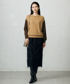 自由区 L 【カタログ掲載】フェザージャカード スカート