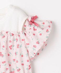 ANY KIDS 【洗濯機可能】オンオフショルダーワンピース