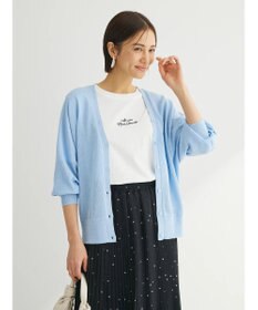 Green Parks ＵＶカット加工　ドルマンニットカーディガン