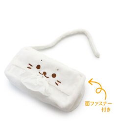 Mother garden しろたん 顔ぼん ティッシュカバー 置き型/吊り下げ 【単品】