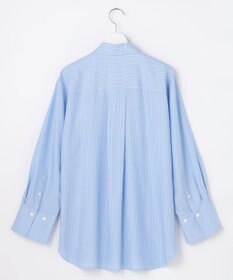 自由区 【着回し力抜群・レイヤードにも】ドレープブロード シャツブラウス