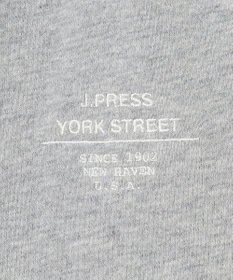 J.PRESS YORK STREET 【UNISEX】裏毛ロゴ刺繍スウェットパンツ