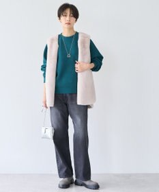 AMERICAN HOLIC サイドスリットポンチプルオーバー