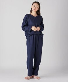 UCHINO マシュマロガーゼシンプルパジャマ ユニセックス