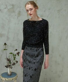 TOCCA SPANGLE OF FLOWER スカート