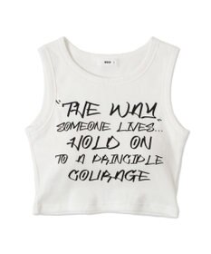 WEGO 【カップ付き】ハンドライティングプリントカップインタンク