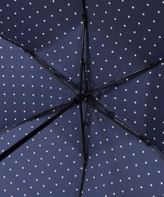 MOONBAT POLO RALPH LAUREN（ポロ ラルフローレン)ドット×ロゴ 雨傘 折りたたみ傘