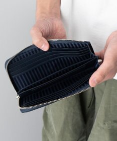 MIYABIYA La quoh with kirakaracho 南蛮七宝アルチザンレザー L字ファスナー財布