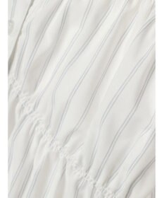 earth music&ecology ビスチェライクシャーリングシャツ（ストライプ）