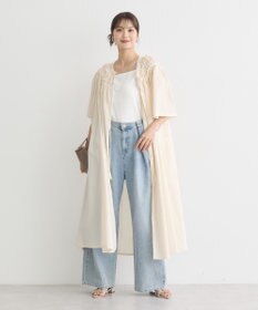 earth music&ecology ギャザーロングワンピース