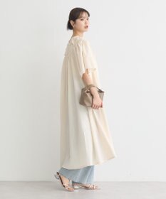 earth music&ecology ギャザーロングワンピース