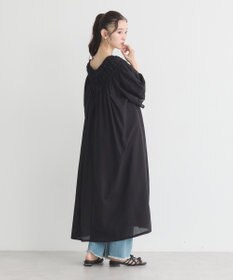 earth music&ecology ギャザーロングワンピース